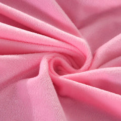 U Shape Velvet Pregnancy Pillow – Pink Grey