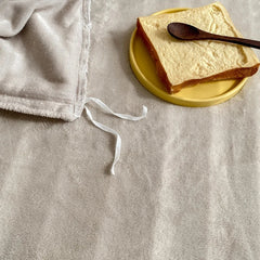 Reversible Duvet Set Velvet - Off White & Beige (286)