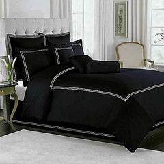 Baratta Stitch Duvet Set - Black & White (109)