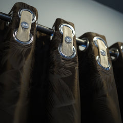 2 PCS PREMIUM QUALITY TEXTURE VELVET CURTAINS