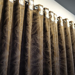 2 PCS PREMIUM QUALITY TEXTURE VELVET CURTAINS