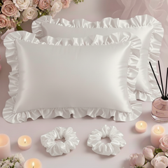 (Pack of 2) Sham Silk Pillow