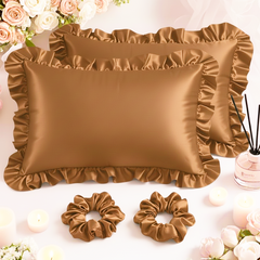 (Pack of 2) Sham Silk Pillow