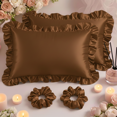 (Pack of 2) Sham Silk Pillow