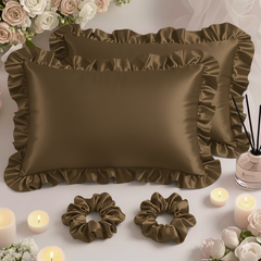 (Pack of 2) Sham Silk Pillow