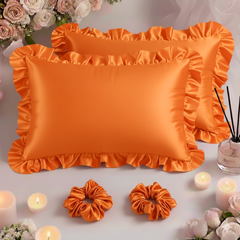 (Pack of 2) Sham Silk Pillow