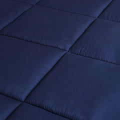Mattress Topper Cozy & Snug - Navy Blue