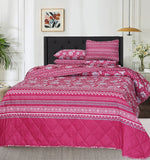 Quilted Comforter Set 6 Pcs Bed Sheet Design RG-C-2