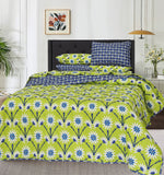 Quilted Comforter Set 6 Pcs Bed Sheet Design RG-C-1