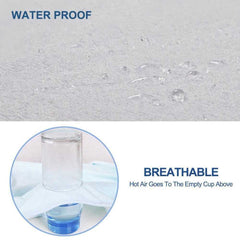 Terry waterproof mattress protector for sale