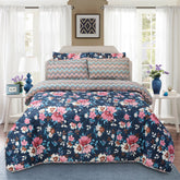 6 Pcs Quilted Comforter Set Design RG-C-20