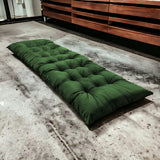 Velvet Sleeping Floor Mattress-Green