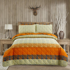 6 Pcs Quilted Comforter Set Design RG-C-51