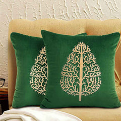 Pack of 2 Luxury Embroidered Cushion - 00121