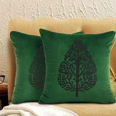 Pack of 2 Luxury Embroidered Cushion - 00122
