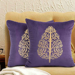 Pack of 2 Luxury Embroidered Cushion - 00126
