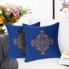 Pack of 2 Luxury Embroidered Cushion - 00137