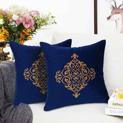 Pack of 2 Luxury Embroidered Cushion - 00142