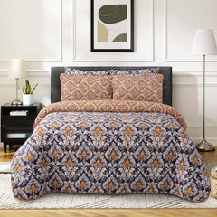 6 Pcs Quilted Comforter Set Design RG-C-17