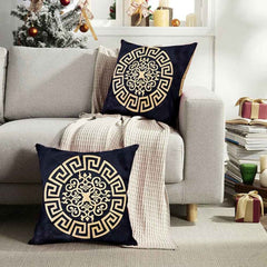 Pack of 2 Luxury Embroidered Cushion - 00143