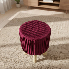 Wooden stool round shape Designed