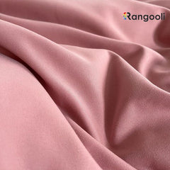 Reversible Duvet Cover Set King Size - Pink & Light Brown (187)