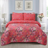 Quilted Comforter Set 6 Pcs Bed Sheet Design RG-C-10