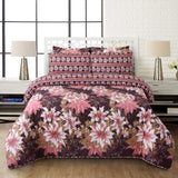 Quilted Comforter Set 6 Pcs Bed Sheet Design RG-C-12