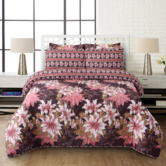 6 Pcs Quilted Comforter Set Design RG-C-12
