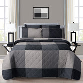 6 Pcs Quilted Comforter Set Design RG-C-30