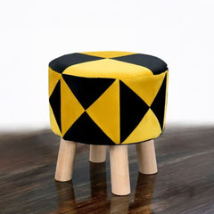 Wooden stool round shape Designed