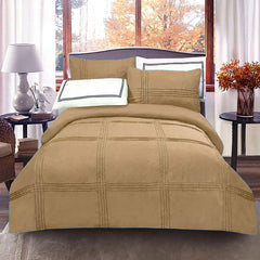 6 Pcs Baratta Pleated Duvet Set