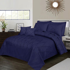 Sammy Cross Pleated Duvet Set