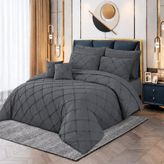 Pintuck Duvet Set