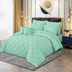 Pintuck Duvet Set