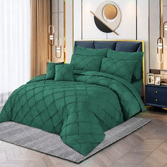 Pintuck Duvet Set