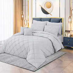 Pintuck Duvet Set