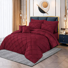 Pintuck Duvet Set