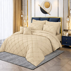 Pintuck Duvet Set