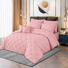 Pintuck Duvet Set