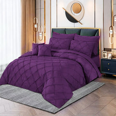 Pintuck Duvet Set