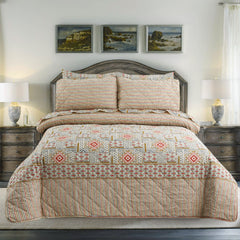 6 Pcs Quilted Comforter Set Design RG-C-53
