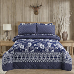 6 Pcs Quilted Comforter Set Design RG-C-56