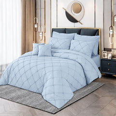 Pintuck Duvet Set