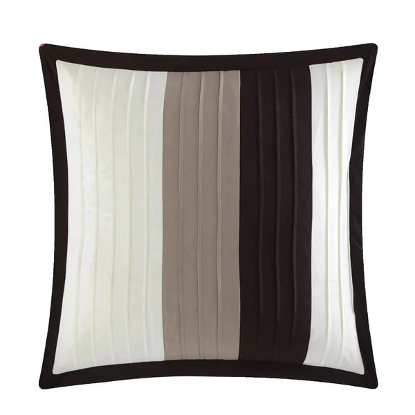 8 Pcs Luxury Pleats Duvet Set (061)