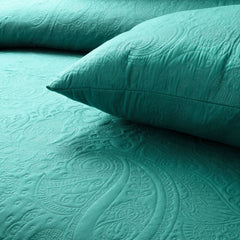 New Design 3 Pcs Ultrasonic Bedspread - Ferozi