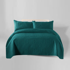 3 Pcs Ultrasonic Bedspread - Zink (007)