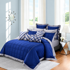 Luxury Box Pleats Duvet Set