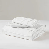 Luxury Double pleat Micro-Fiber Duvet Cover Set 6 Pcs  (077)