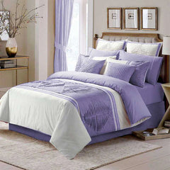 Luxury Horizontal Pleated Duvet Set (202)